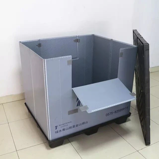 Plastic Pallet Box With Lid