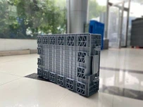 VDA KTL টার্নওভার বক্স প্লাস্টিক ক্রেট বক্স