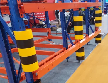 প্যালেট রাক জন্য 500mm উচ্চতা প্লাস্টিক খাড়া অভিভাবক